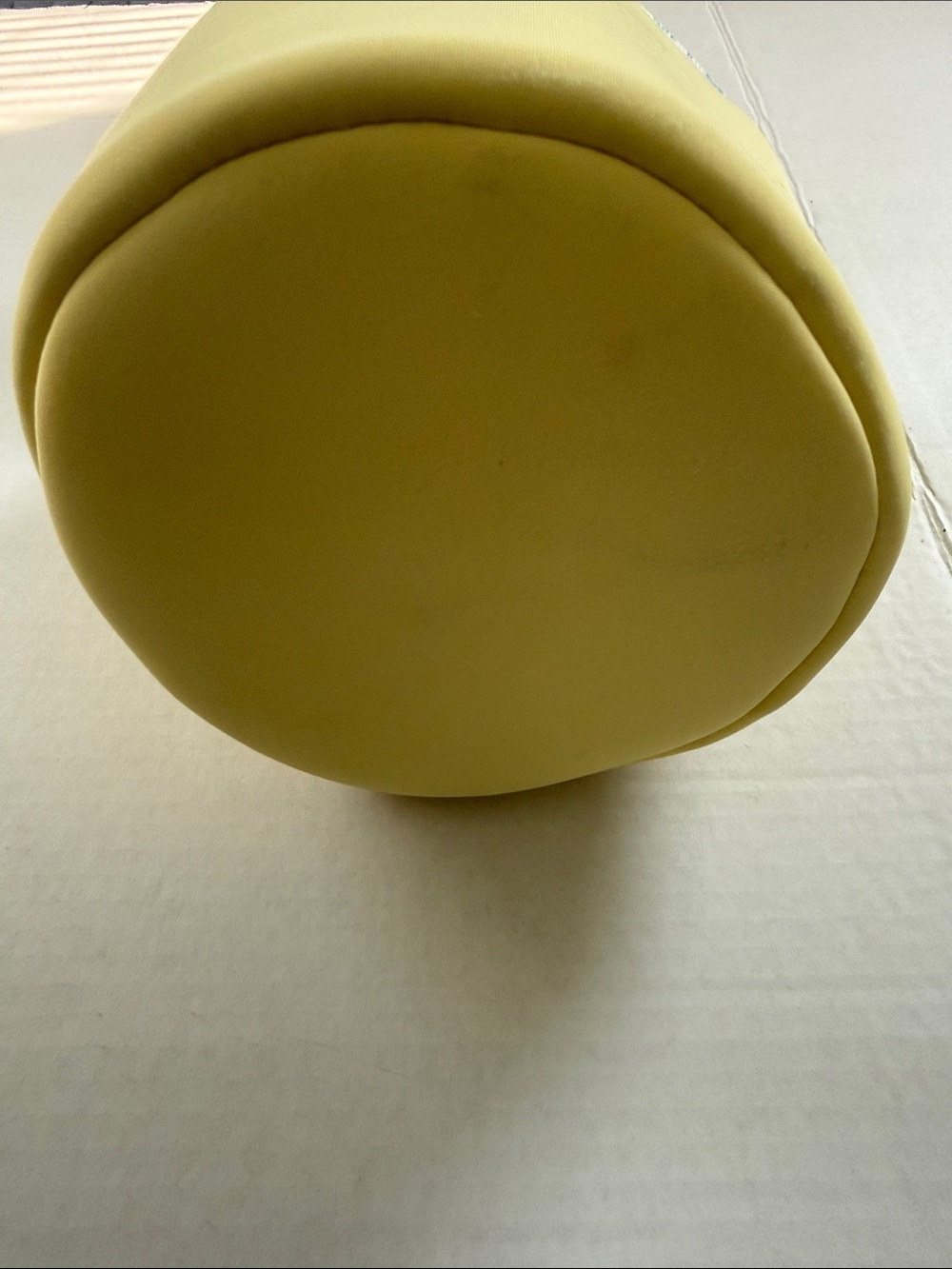 Supergoop! Pale Yellow Neoprene Sunscreen Pouch with Blue Accent - Picture 5 of 5